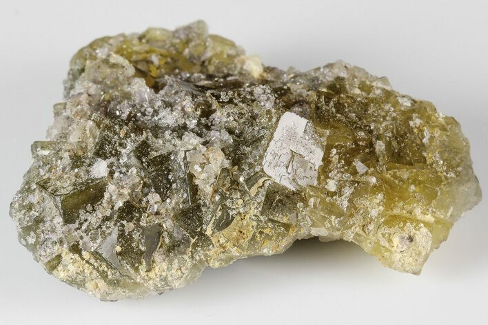 Gemmy, Yellow, Cubic Fluorite Cluster - Moscona Mine, Spain #188277